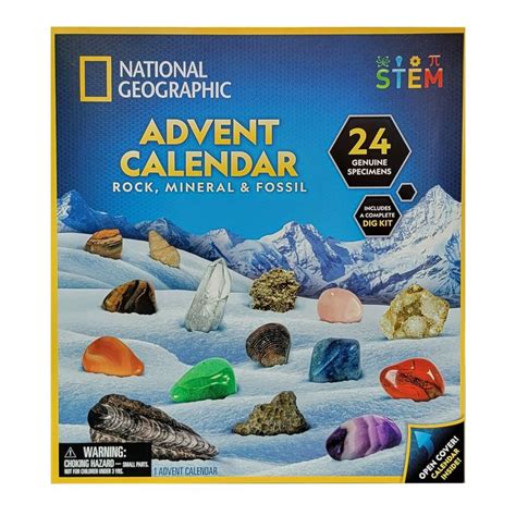 Rocks And Minerals Advent Calendar